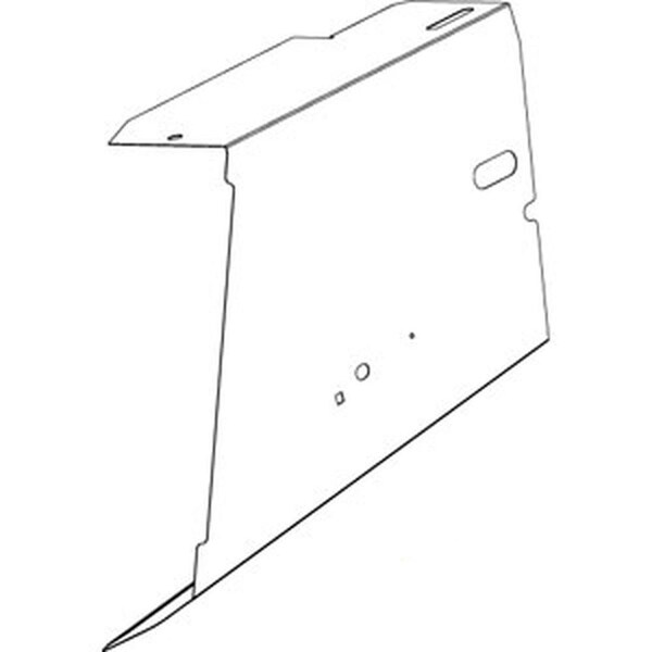 Aftermarket H205822 New LH Rear Feederhouse Drive Shield Fits John Deere 9560STS 9570STS + COG10-0022 - main